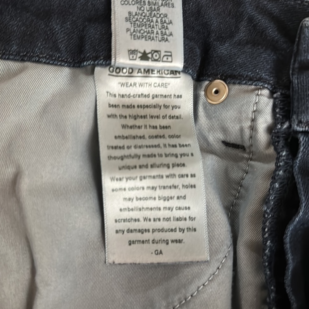 Good American Good Legs Sculpting Super Stretch Jean size 26/ 2 - Picture 11 of 11
